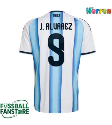 Argentinien Julian Alvarez #9 Replik Heimtrikot WM 2026 Kurzarm